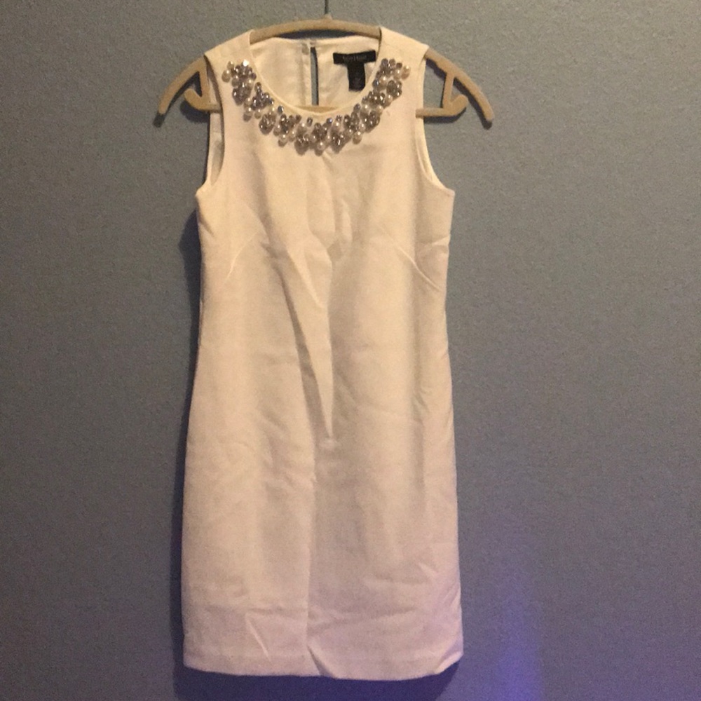 Beautiful ivory dress in great condition.